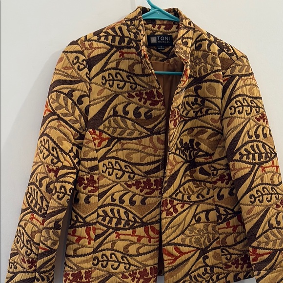 Multicolor Patterned Blazer - Picture 3 of 3